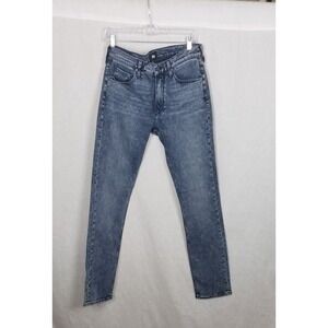 Paige Lennox Slim Transcend Jeans Higgs Acid Wash Blue Mens 32 Casual Designer
